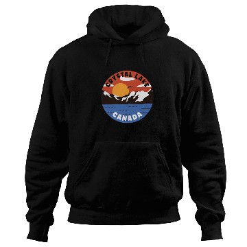 Discover Crystal Lake - Canada - Mountain Valley Hoodies