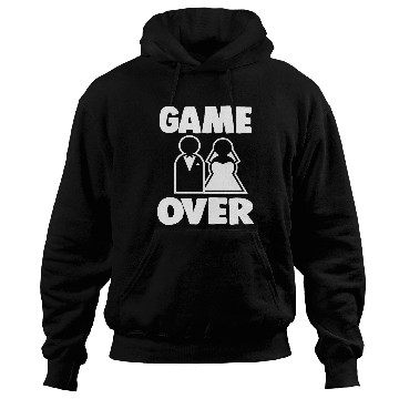Discover Wedding Bachelor Bachelorette Party Game Over Hoodies