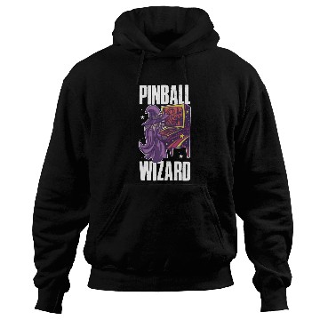 Discover Pinball Wizard Funny Retro Gaming Gift Hoodies