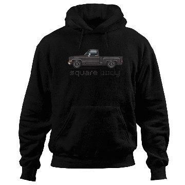Discover Square Body Black Hoodies