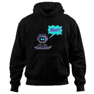 Discover EMO Robot Sticker Hoodies