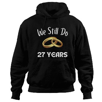 Discover Anniversary Gift For Couples 27 Years Hoodies
