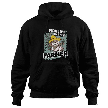 Discover World's Okayest Farmer Hoodies