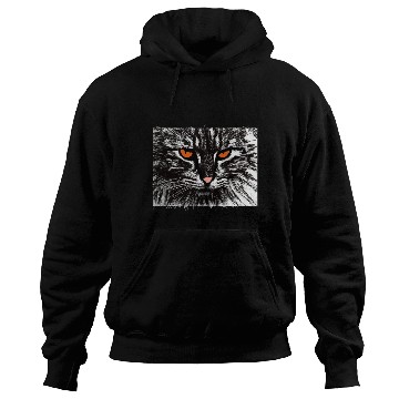 Discover funny cat face Hoodies