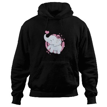 Discover Cute Elephant Baby Elephant Lover Hoodies