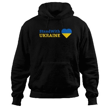 Discover Stand with Ukraine with Heart Support & Solidarity Hoodies