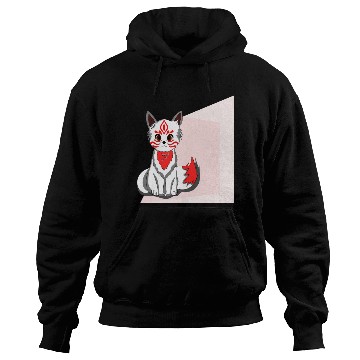 Discover Red Kitsune Fox Hoodies