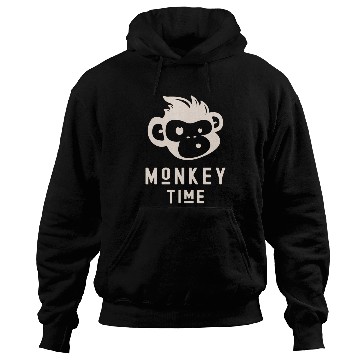 Discover It's Monkey Time Cute Funny Monkey Face Hoodies