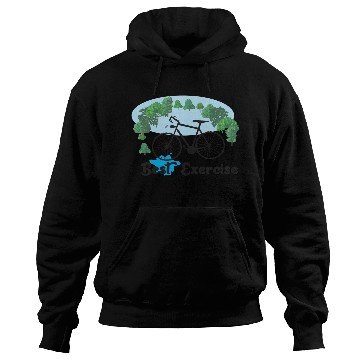 Discover cycle is best exercise Hoodies