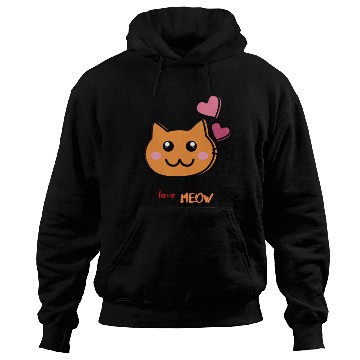 Discover i love meow Hoodies