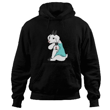 Discover I Love Mom Tattoo Goat Hoodies
