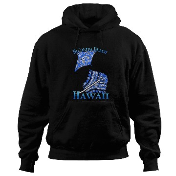Discover Ho’okipa Beach Vacation Tribal Stingrays Hoodies
