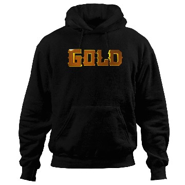 Discover Gold Stylized Text Hoodies