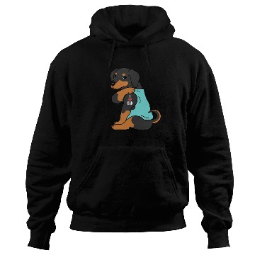 Discover I Love Dad Dachshund Hoodies