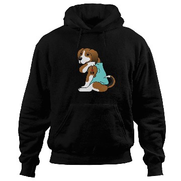 Discover I Love Dad Basset Hound Hoodies