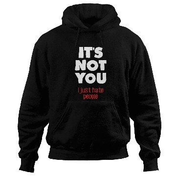 Discover I hate people (dark) Hoodies