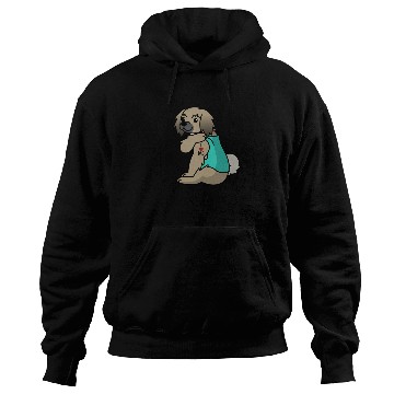Discover I Love Dad Pekingese Hoodies