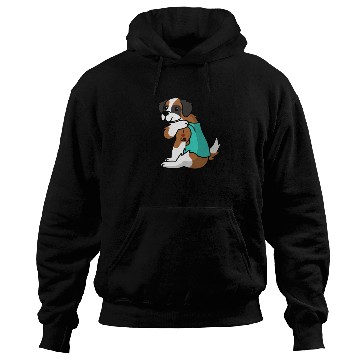Discover I Love Dad Saint Bernard Hoodies
