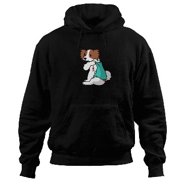 Discover I Love Dad Papillon Hoodies