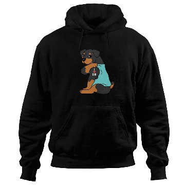 Discover I Love Dad Rottweiler Hoodies