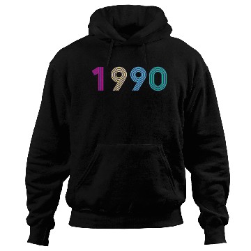 Discover Year 1990 - 90s Colors Hoodies