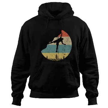 Discover Rock climbing mountain climber Hoodies