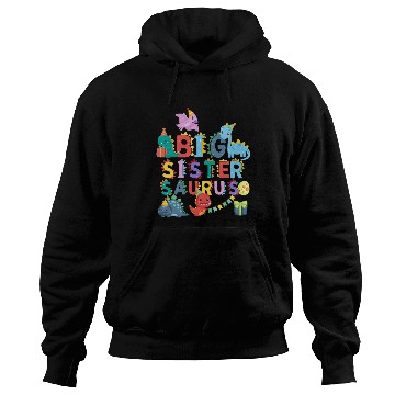 Discover Big sister Saurus | Rawr Dinosaur Hoodies | Family