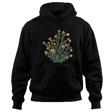 Discover yellow floral sun flower Hoodies