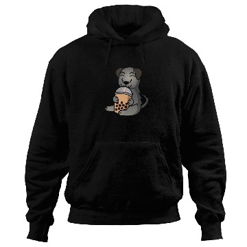 Discover Boba Bubble Tea Irish Wolfhound Hoodies