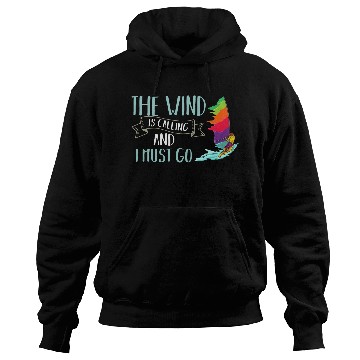 Discover Windsurfing Board Sail Paddle Windsurfer Hoodies