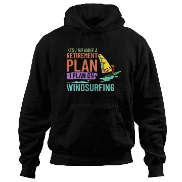 Discover Windsurfing Board Sail Paddle Windsurfer Hoodies