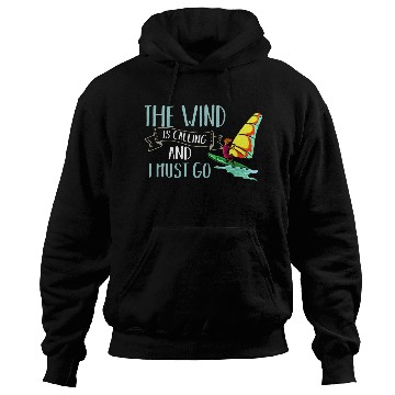 Discover Windsurfing Board Sail Paddle Windsurfer Hoodies