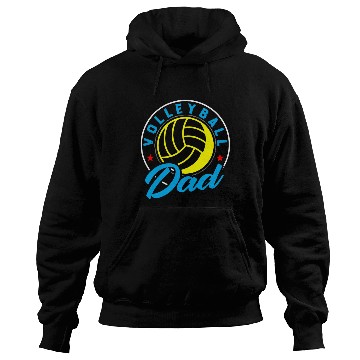 Discover Volleyball Daddy Volleyball Dad Hoodies