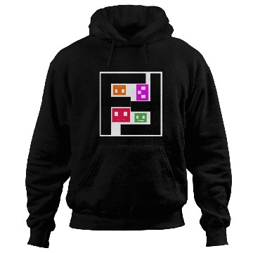 Discover Geometric Cubes In Game - multi-sided cubes Hoodies