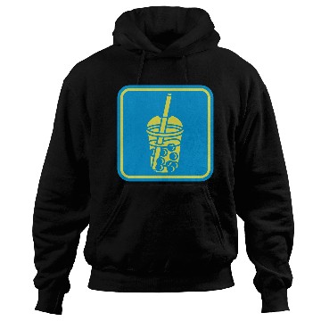 Discover Sign bubble tea button Hoodies