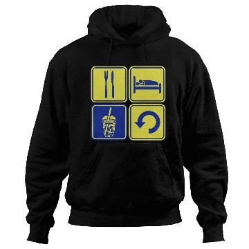 Discover Repeat Boba Tea daily Hoodies