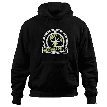 Discover Geographer Teacher Geography Student Geographic Hoodies