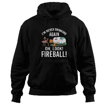 Discover I'm Never Drinking Again Oh Look Fireball Funny Hoodies