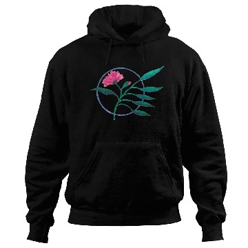Discover Circle Flower Hoodies