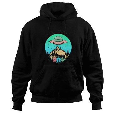 Discover Stay weird UFO art Hoodies