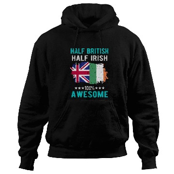 Discover Half British Half Irish Hoodies