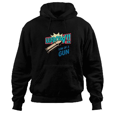 Discover Kappow Bullets Gun Explosion Big bang Aesthetic Hoodies