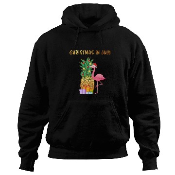 Discover Christmas In July Pineapple Xmas Tree Lights Hoodies