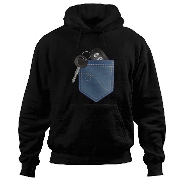 Discover Car key with remote control in your pocket Hoodies