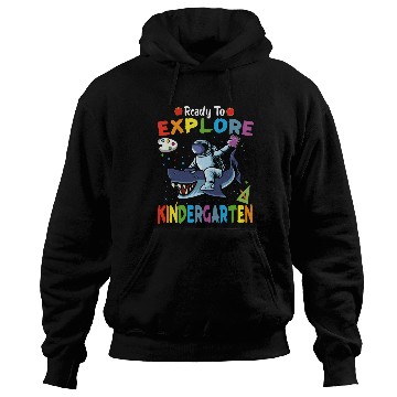 Discover Explore Kindergarten Back to School Astronomy Hoodies
