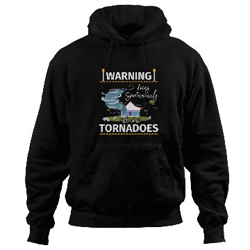 Discover Warning Tornadoes Tornado Storm Chaser Hoodies