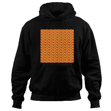 Discover Red Chilli Pepper Pattern on orang Hoodies