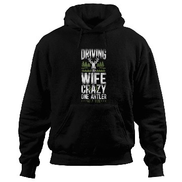Discover Buck Deer Hunting Hunter Wife Hoodies