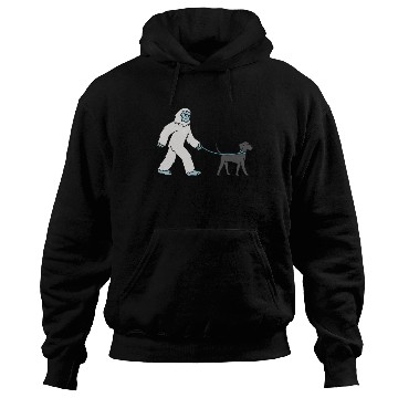 Discover Bigfoot Sasquatch Walking Great Dane Hoodies