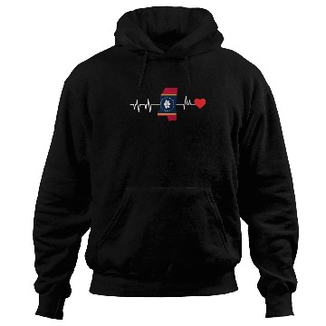 Discover Mississippi Heartbeat Gift Hoodies
